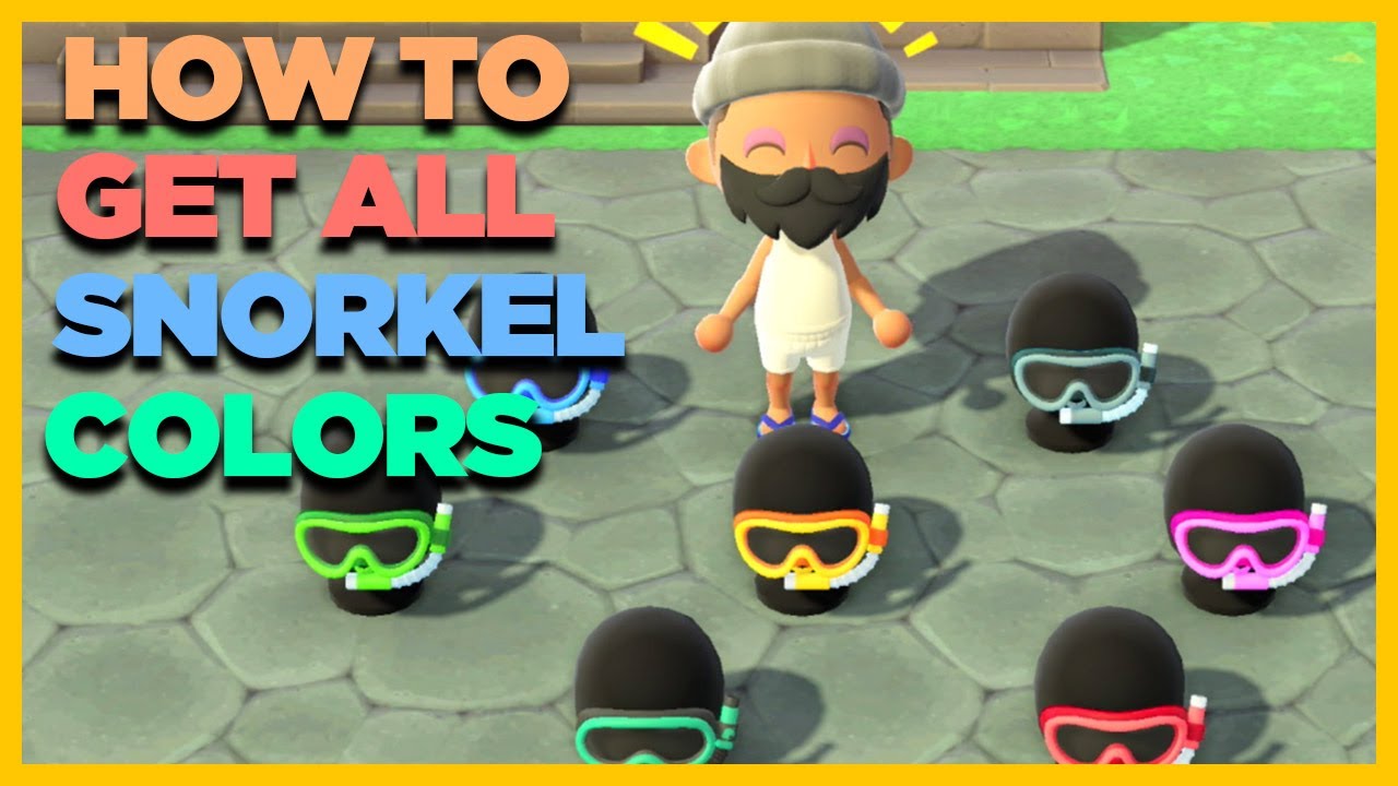 How To Start Snorkeling In Animal Crossing New Horizons DesertDivers