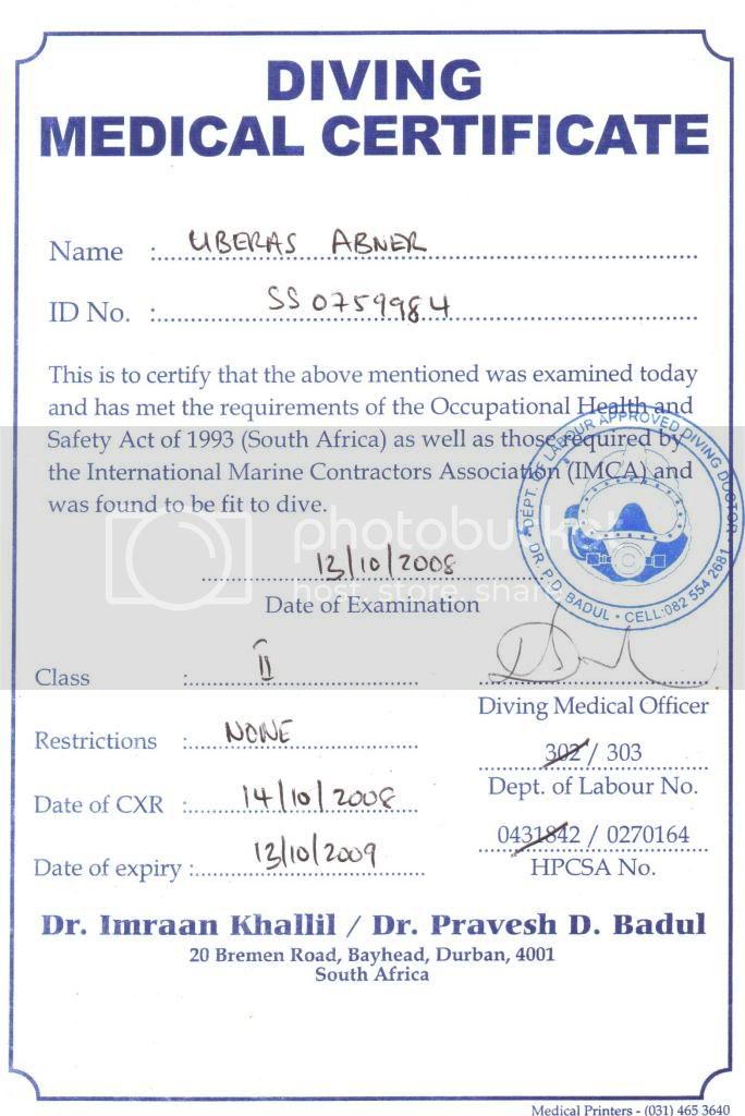 Do You Need A Doctor’s Note To Go Scuba Diving? DesertDivers