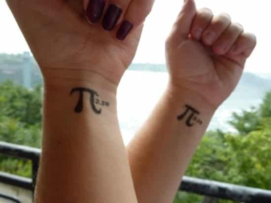 55 Amazing Math Tattoos and Science Tattoos, Maths Tats DesignBump