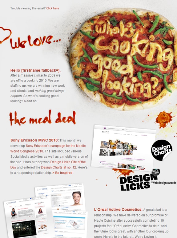 70 Most Creative Email Newsletter Designs DesignBump