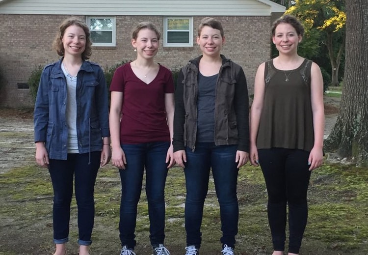 Remember The Adorable Laughing Quadruplets? Well, They're All Grown Up
