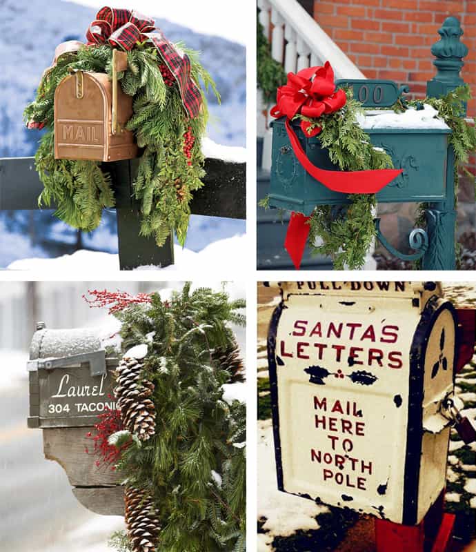 30 Ideas to Dress up Your Mailbox in a Fairy tale Look for this Christmas
