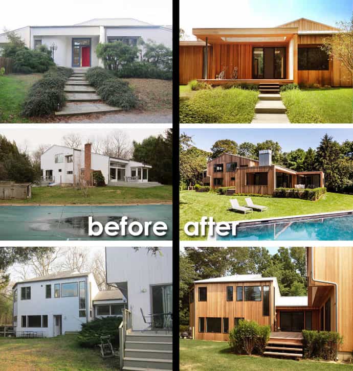 Amazing Transformations For Hedge Row Lane House, NY