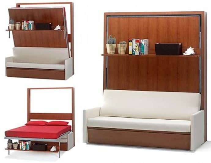 15 Cool Murphy Beds for Decorating Smaller Rooms
