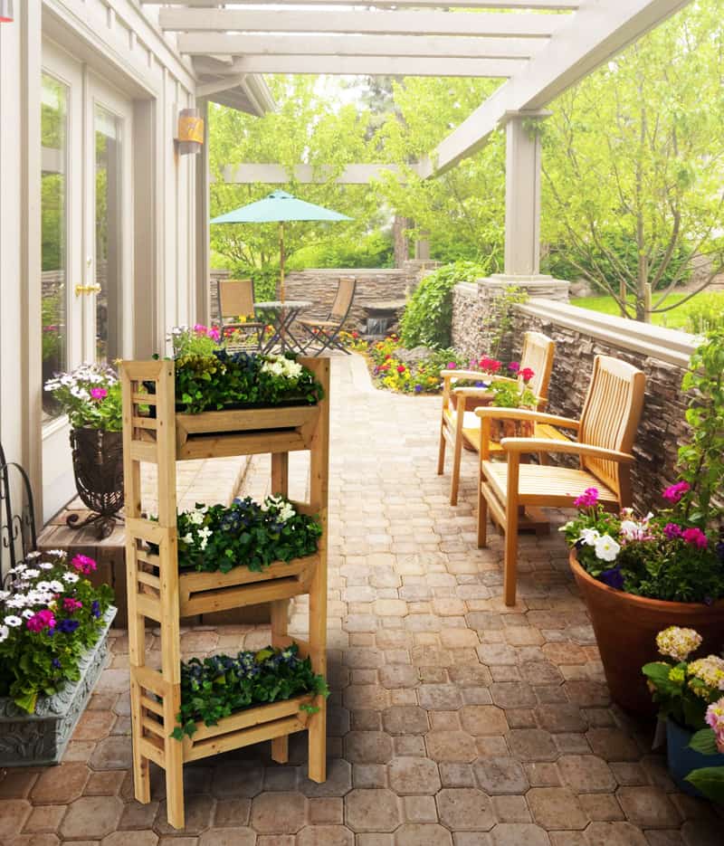 15 Smart Space Saving Furniture and Flower Planters for