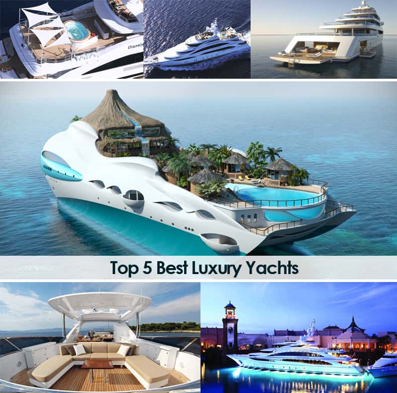 Top 5 Best Luxury Yachts Presented on DesignRulz