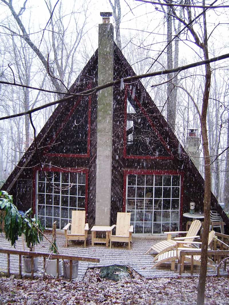 30 Amazing Tiny Aframe Houses That You'll Actually Want