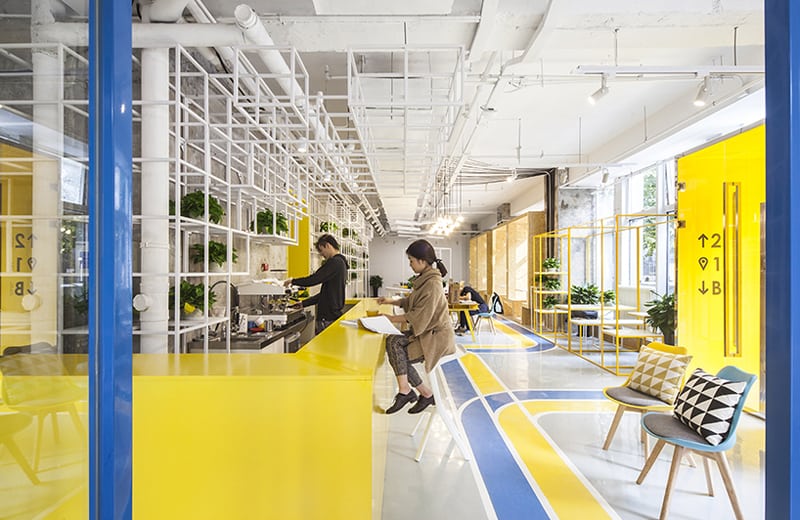 Flexible Coworking Space by MAT Office in Beijing