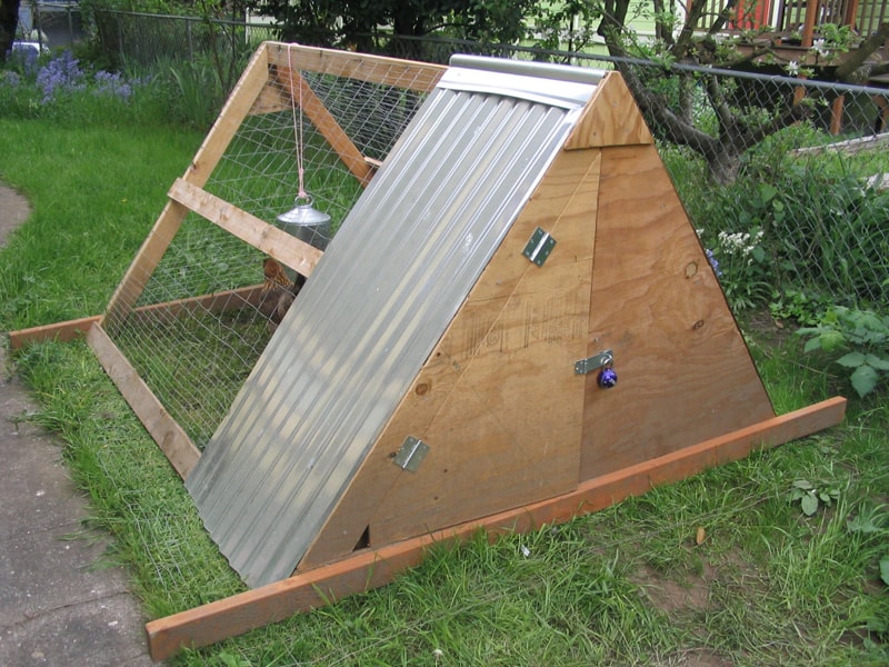 15 Creative Modern Aframe Chicken Coop Designs