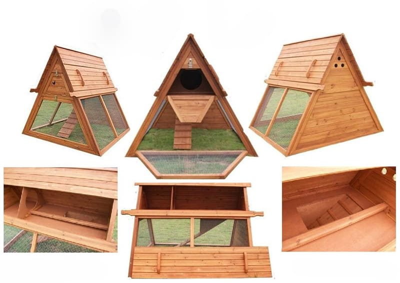 15 Creative Modern Aframe Chicken Coop Designs