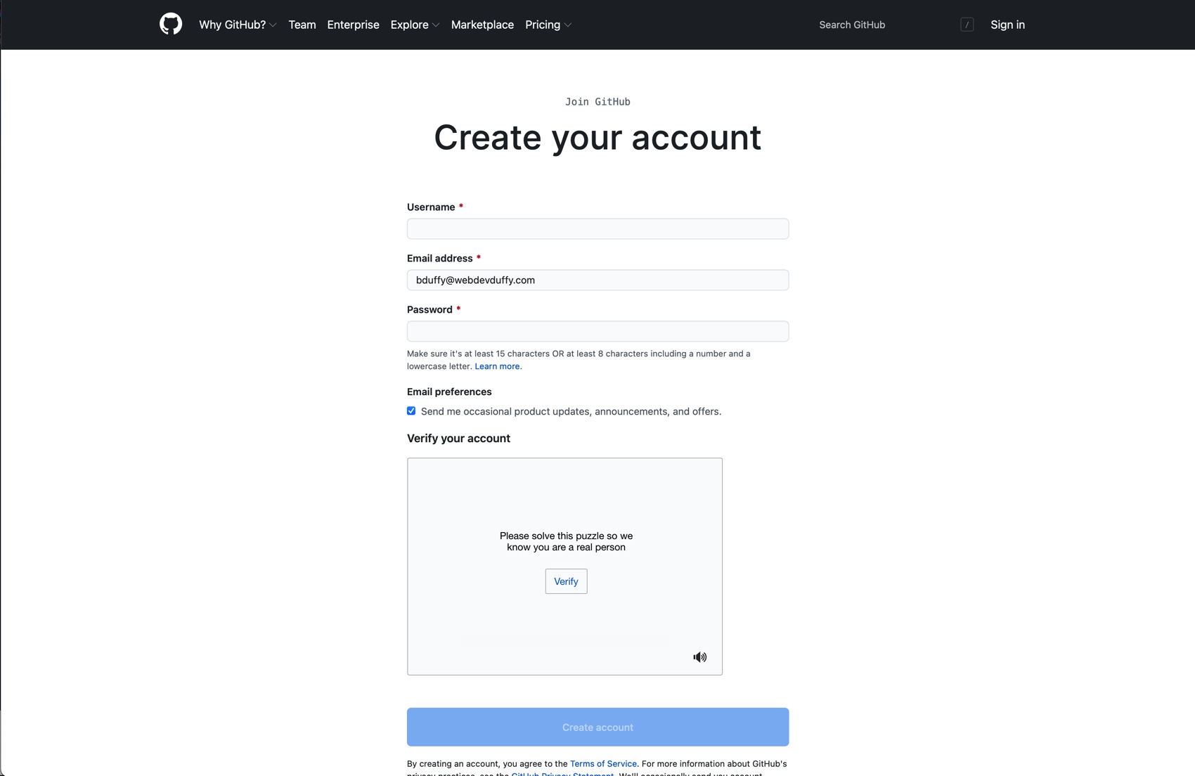 How to Create a GitHub Account