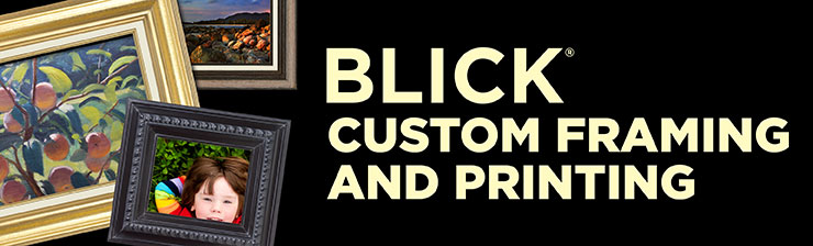 Stores Custom Framing BLICK art materials