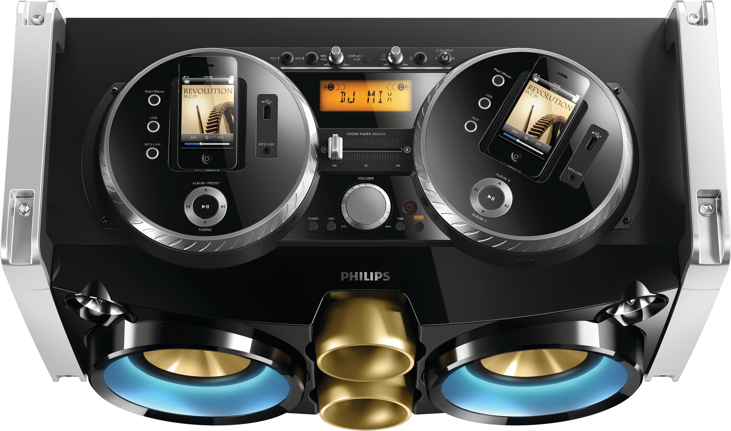 Review & Video Philips Party Machine Digital DJ Tips