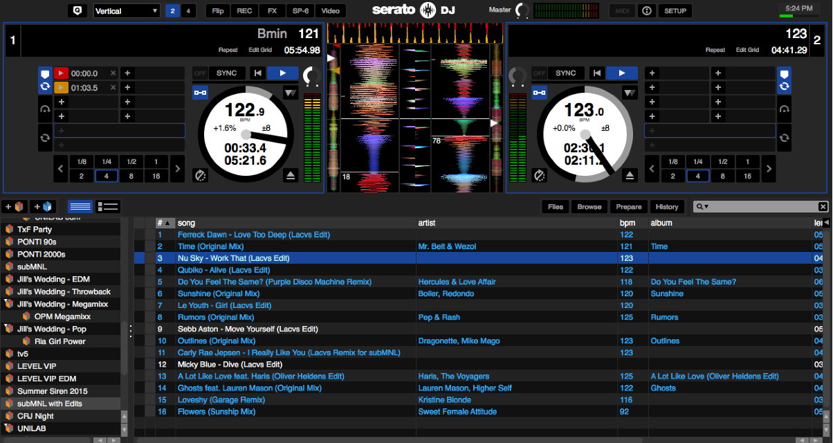 Over To You Is It OK To Hide The Names Of My Tunes?