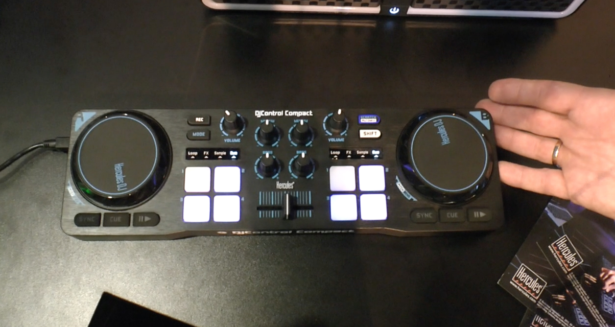 BPM 2015: Hercules DJ Control Compact Talkthrough Video - Digital DJ Tips