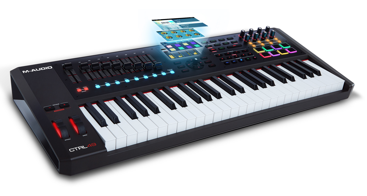 MAudio CTRL49 Keyboard Controller Launched