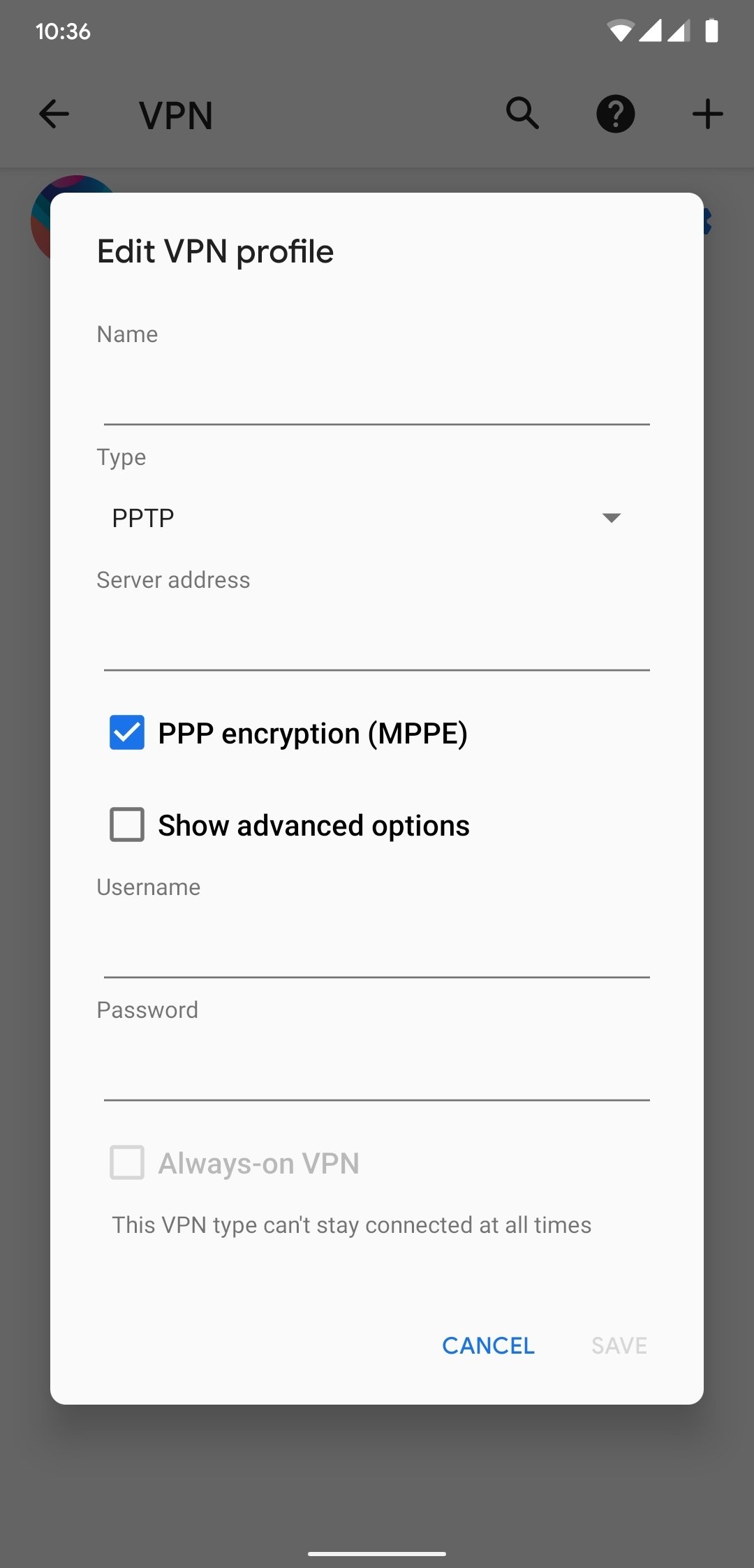 How to Manually Add VPN on Android from Settings?