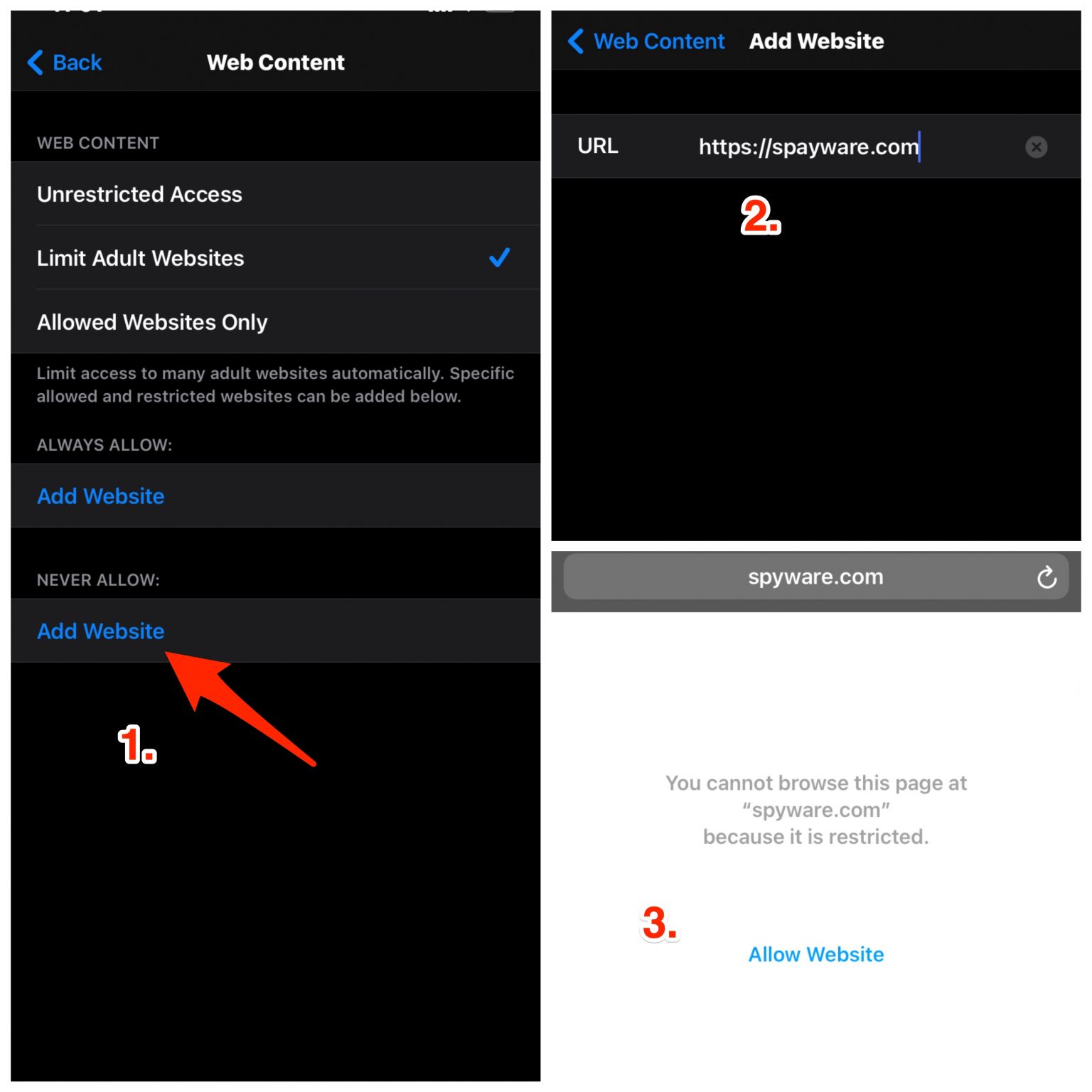 How to Block Websites on Safari for iPhone? DigitBin