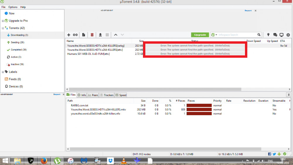 Fix System Cannot Find The Path Specified Error Torrent techlatest
