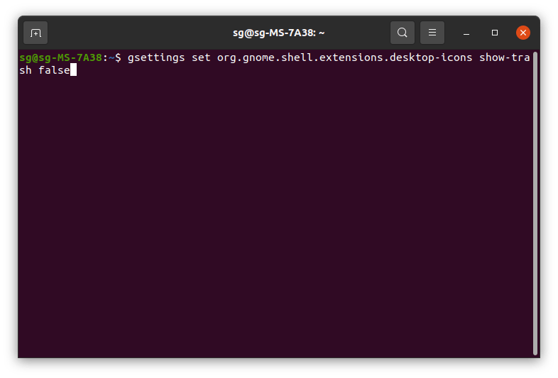 How To Remove Trash And Home Folder From Ubuntu Desktop digitbin