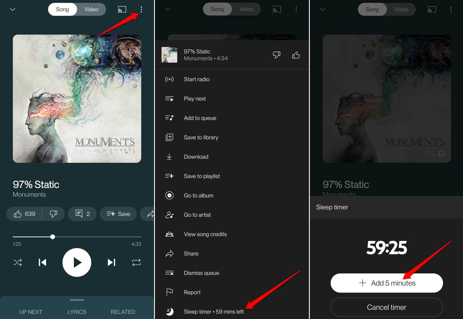 How to Set Up Sleep Timer in YouTube Music