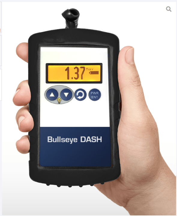 DASH TriSENS High Vacuum Gauge 7.5×106 to 1000 Torr