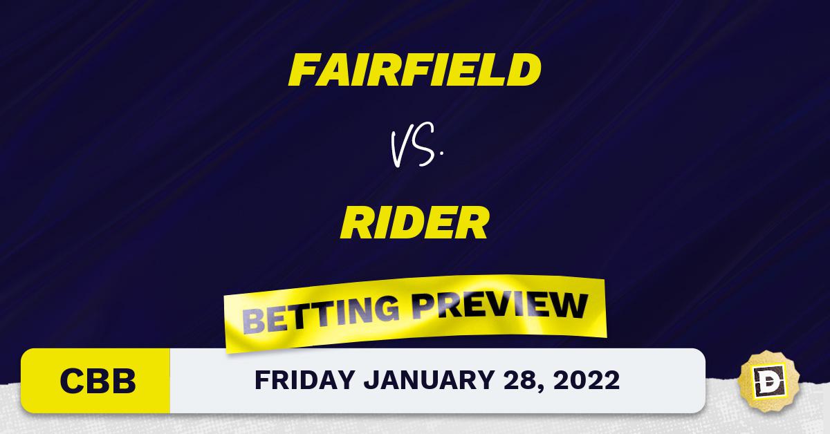 Fairfield vs. Rider CBB Predictions and Odds Jan 28, 2022 Dimers