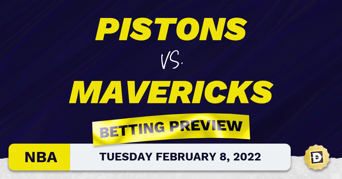 Pistons vs. Mavericks Predictions and Odds Feb 8, 2022