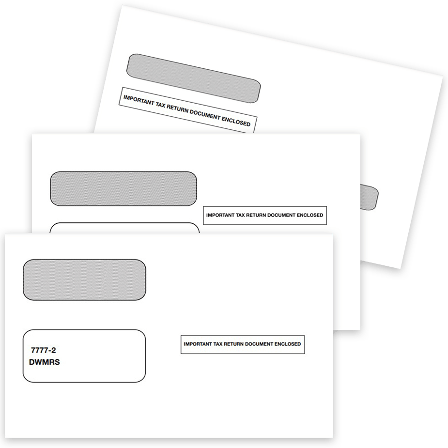 1099 Envelopes with Windows at Discounts DiscountTaxForms