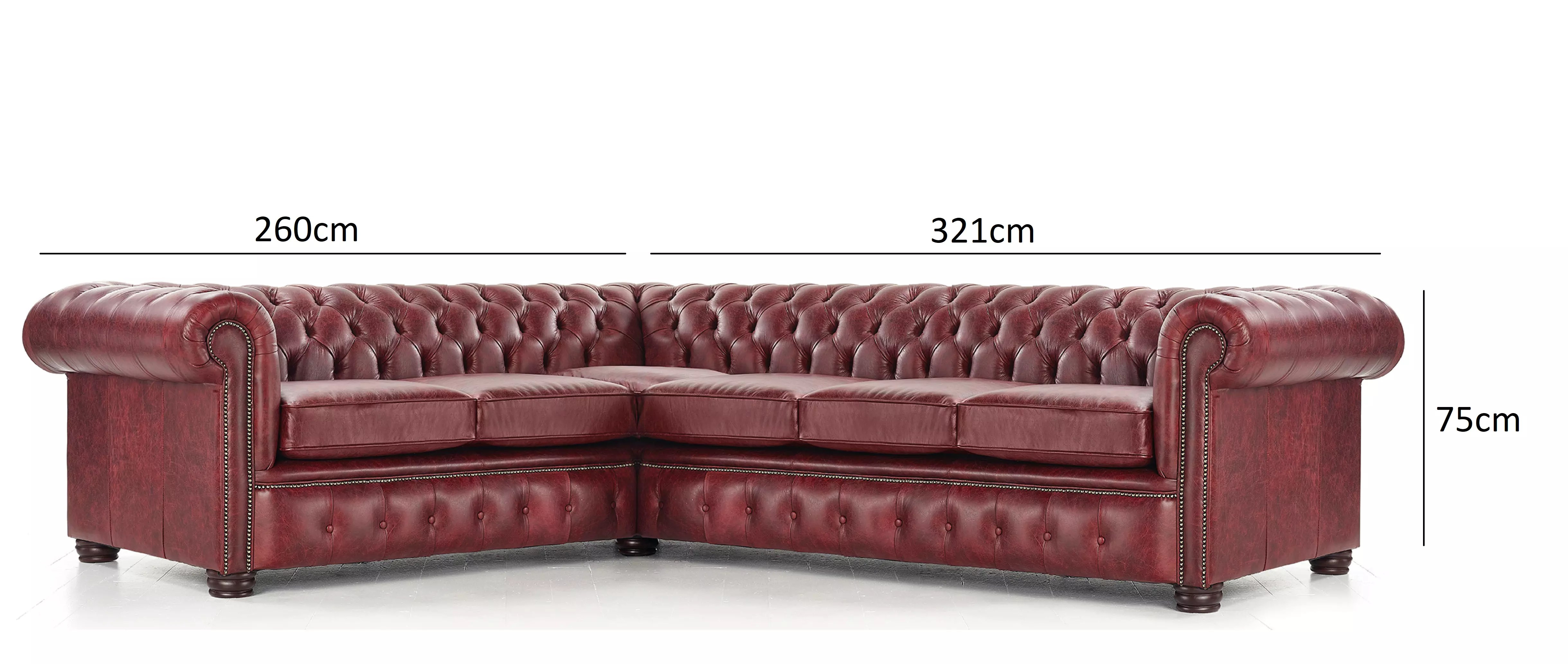 London Chesterfield Corner Sofa London Corner Couch