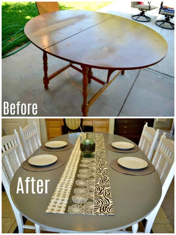75 DIY Table Makeover Ideas to Upgrade Your Tables ⋆ DIY Crafts