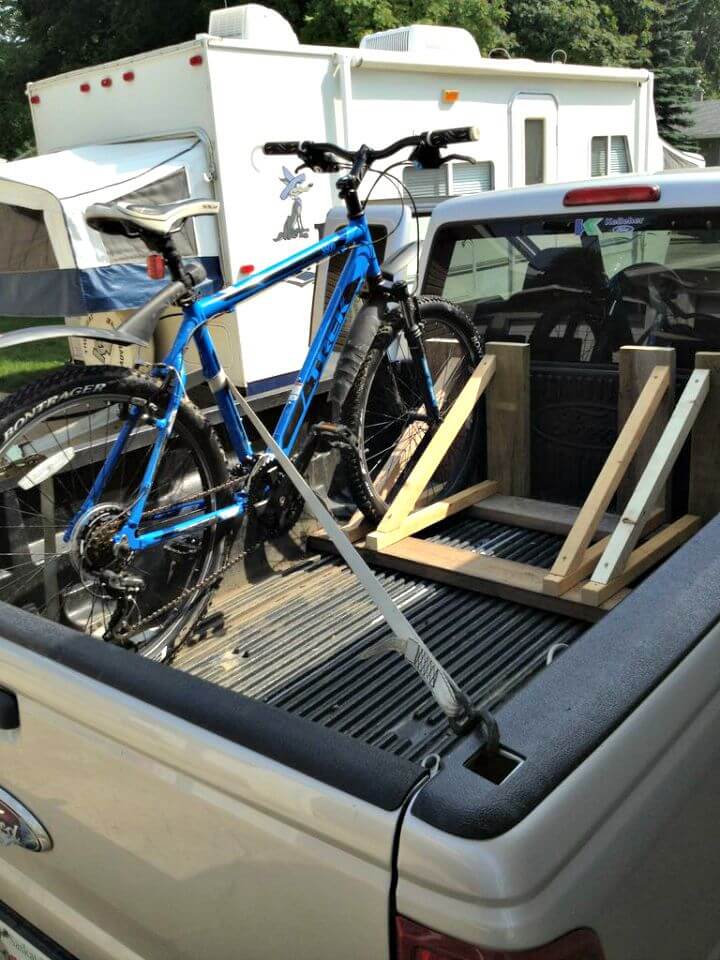 25 Homemade DIY Bike Rack Ideas for Garage DIY Crafts