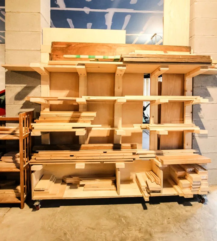 15 DIY Lumber Rack Ideas for Efficient Storage