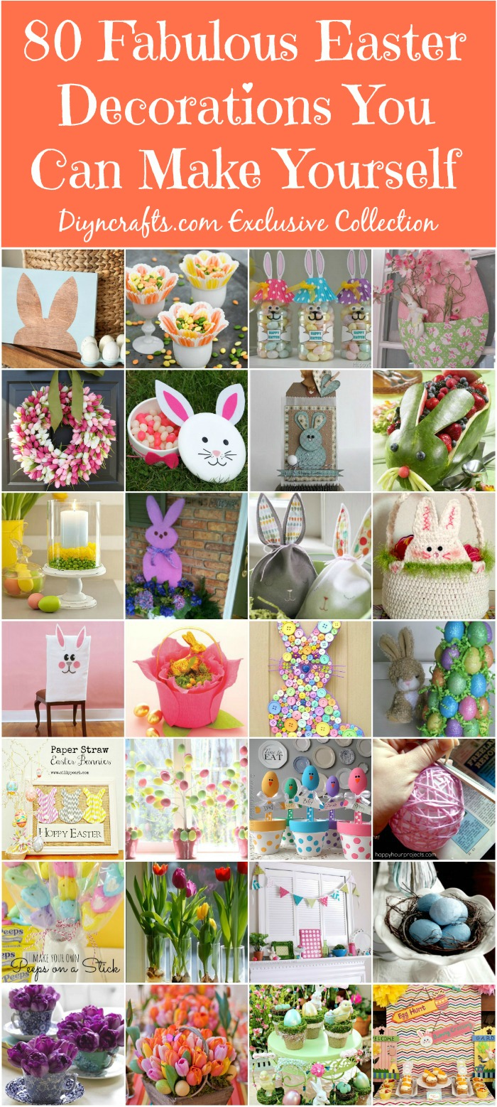 105 DIY Easter Decorations You Can Make Yourself DIY & Crafts