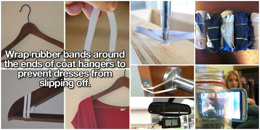 15 Genius Rubber Band Lifehacks to Simplify Your Life DIY & Crafts