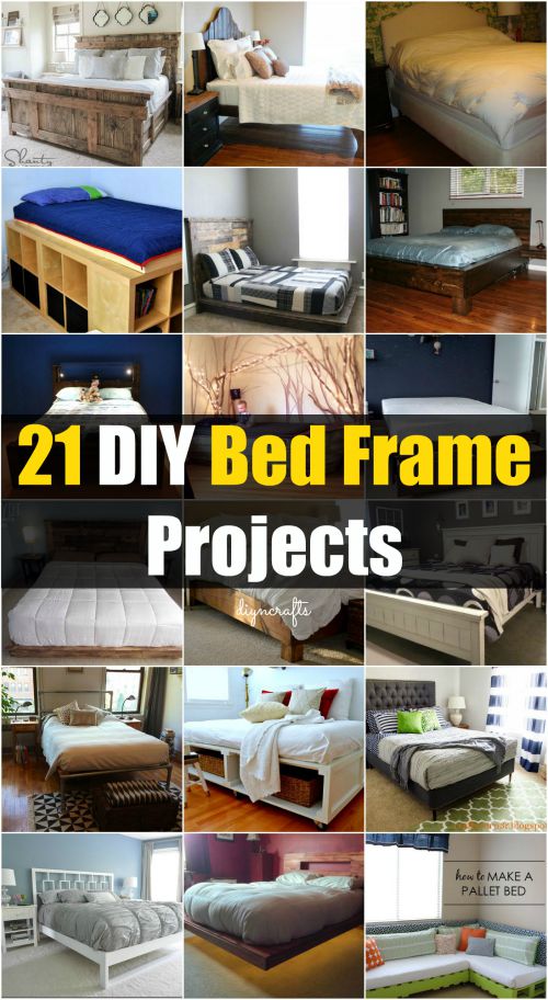 21 DIY Bed Frame Projects Sleep in Style and Comfort DIY & Crafts