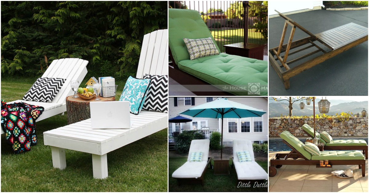 5 Elegant Sunbathing Loungers You Can DIY (FREE Plans) DIY & Crafts