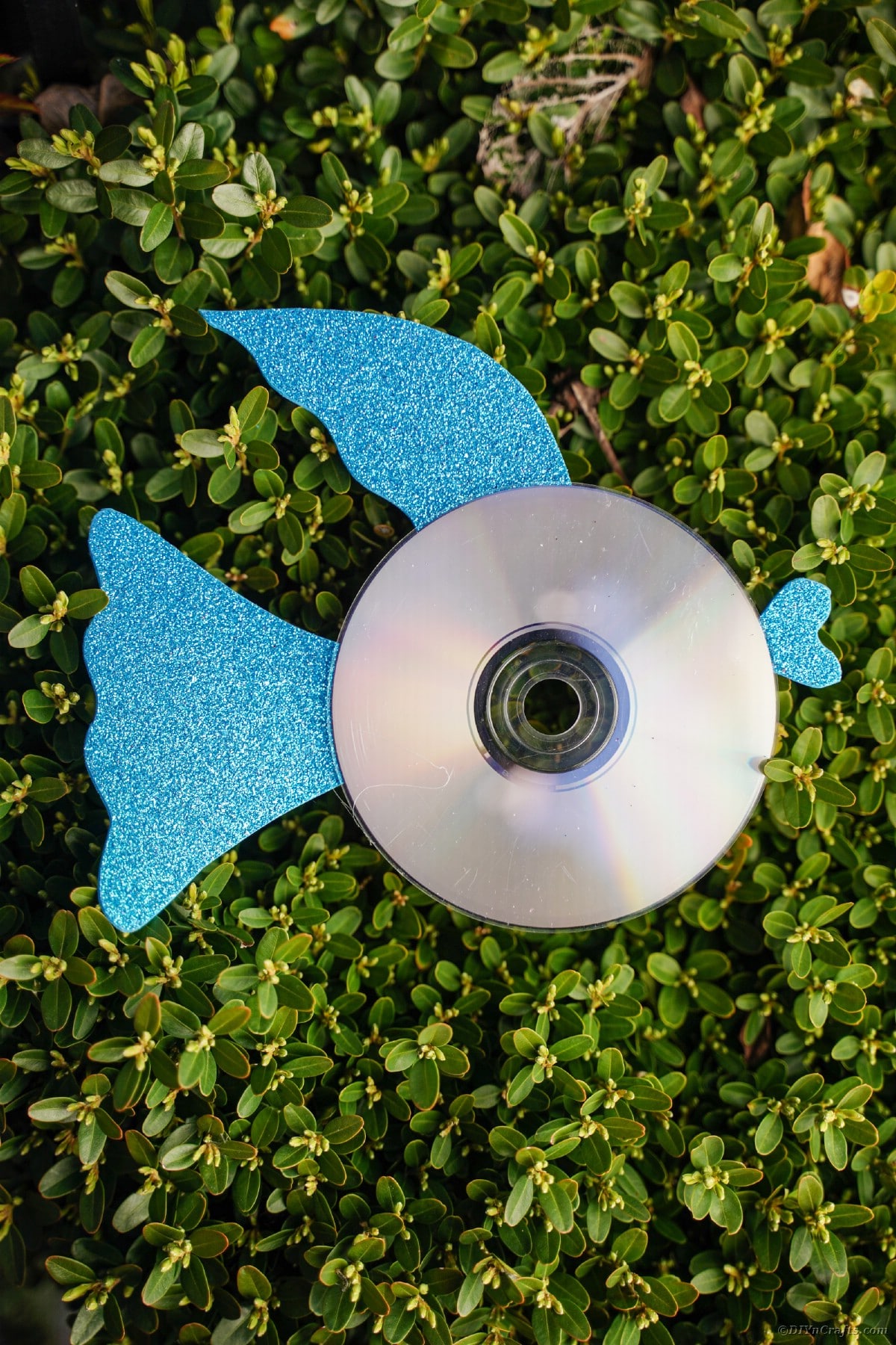 Cute Upcycled CD Animal Decorations {Fish and Bird} DIY & Crafts
