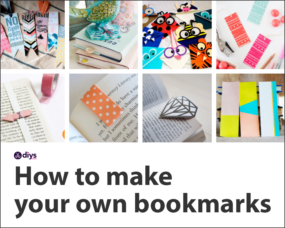 30 Different Ways to Create Your Own Bookmarks Project Isabella