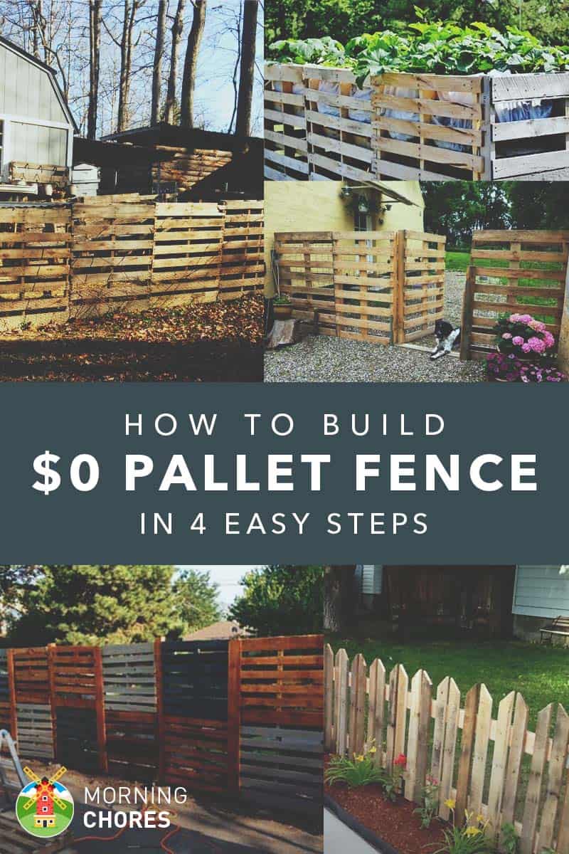 DIY Cheap Pallet Fence Projects