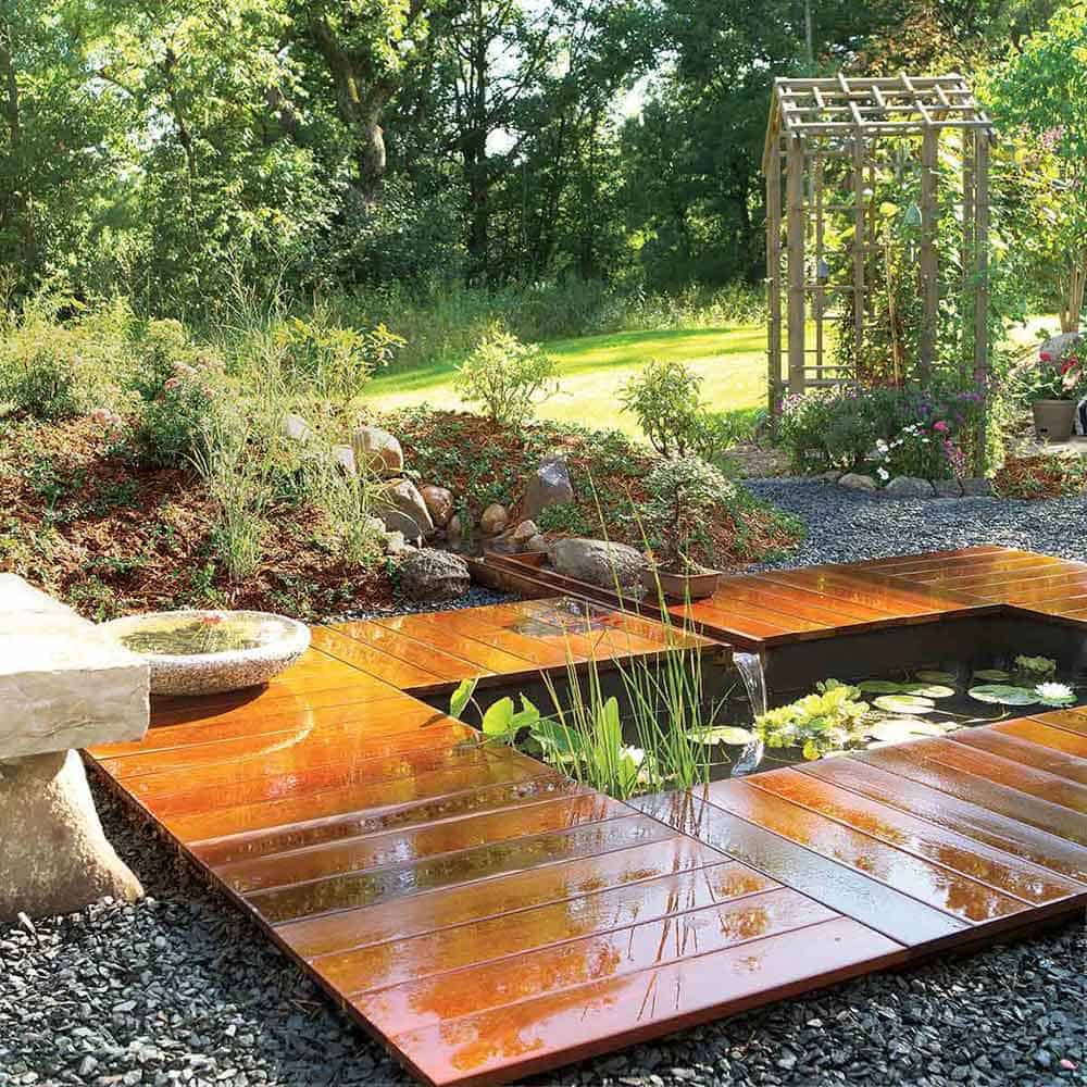 15 Lovely DIY Pond Designs