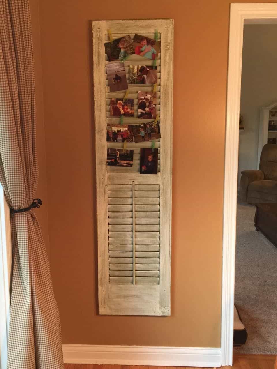 15 Lovely Projects Made from Old Shutters