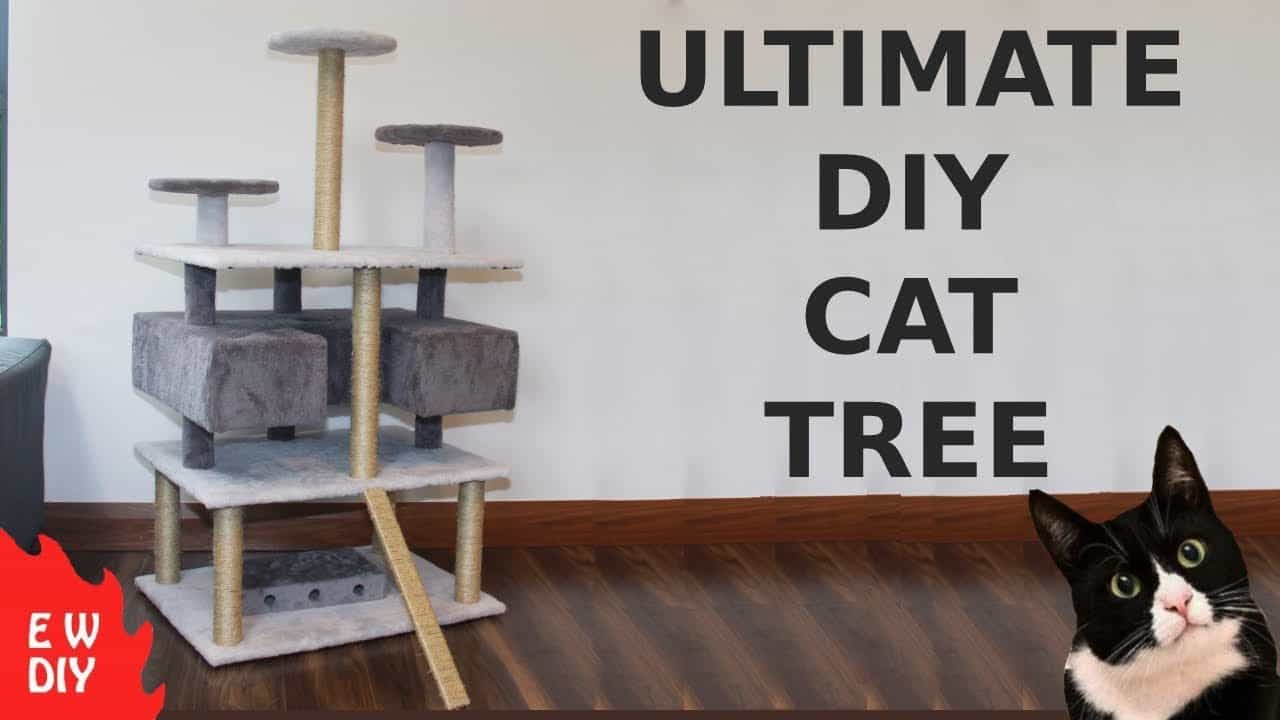 15 DIY Cat Trees How To Build A Cat Tower
