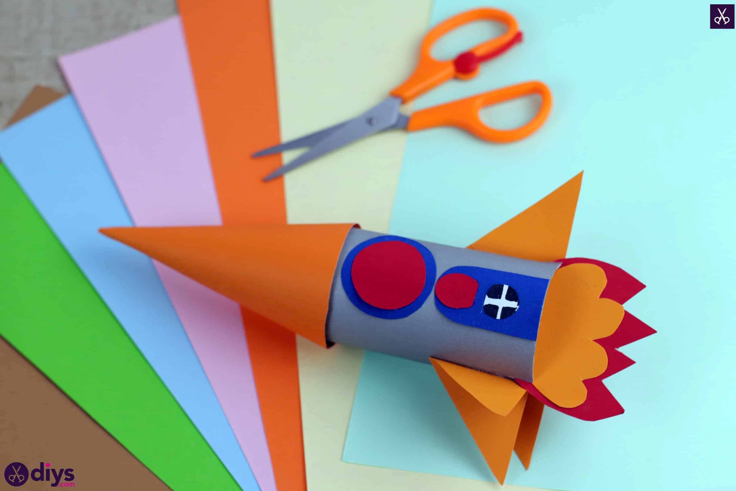 DIY Toilet Paper Roll Rocket