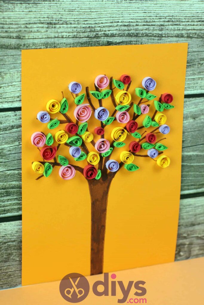 How to Make an Easy Paper Craft Tree