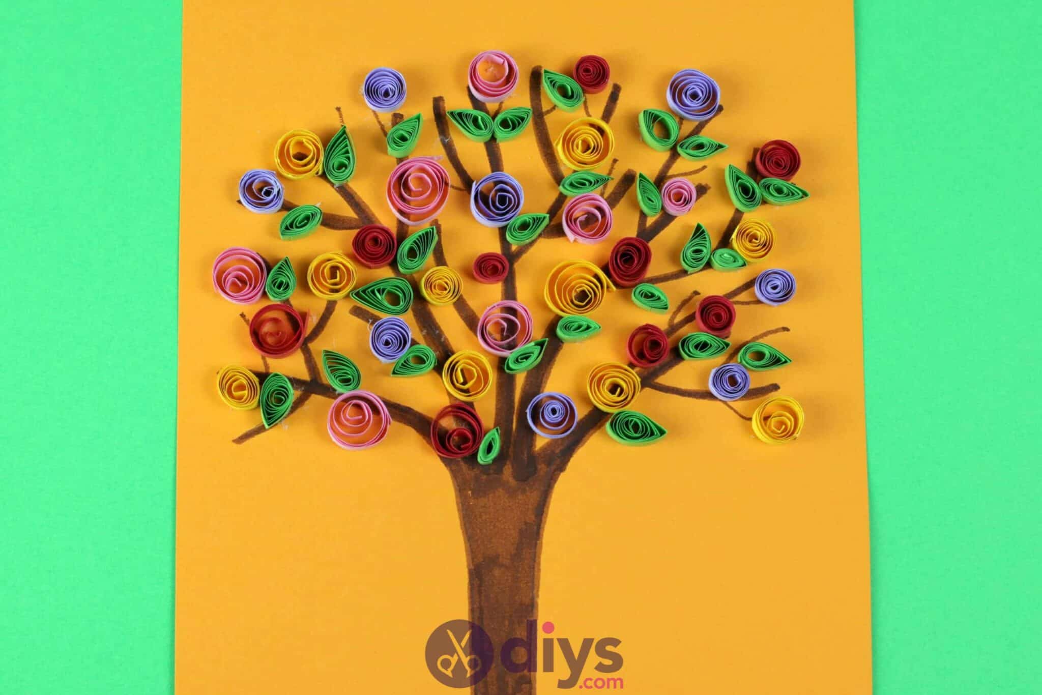 How to Make an Easy Paper Craft Tree