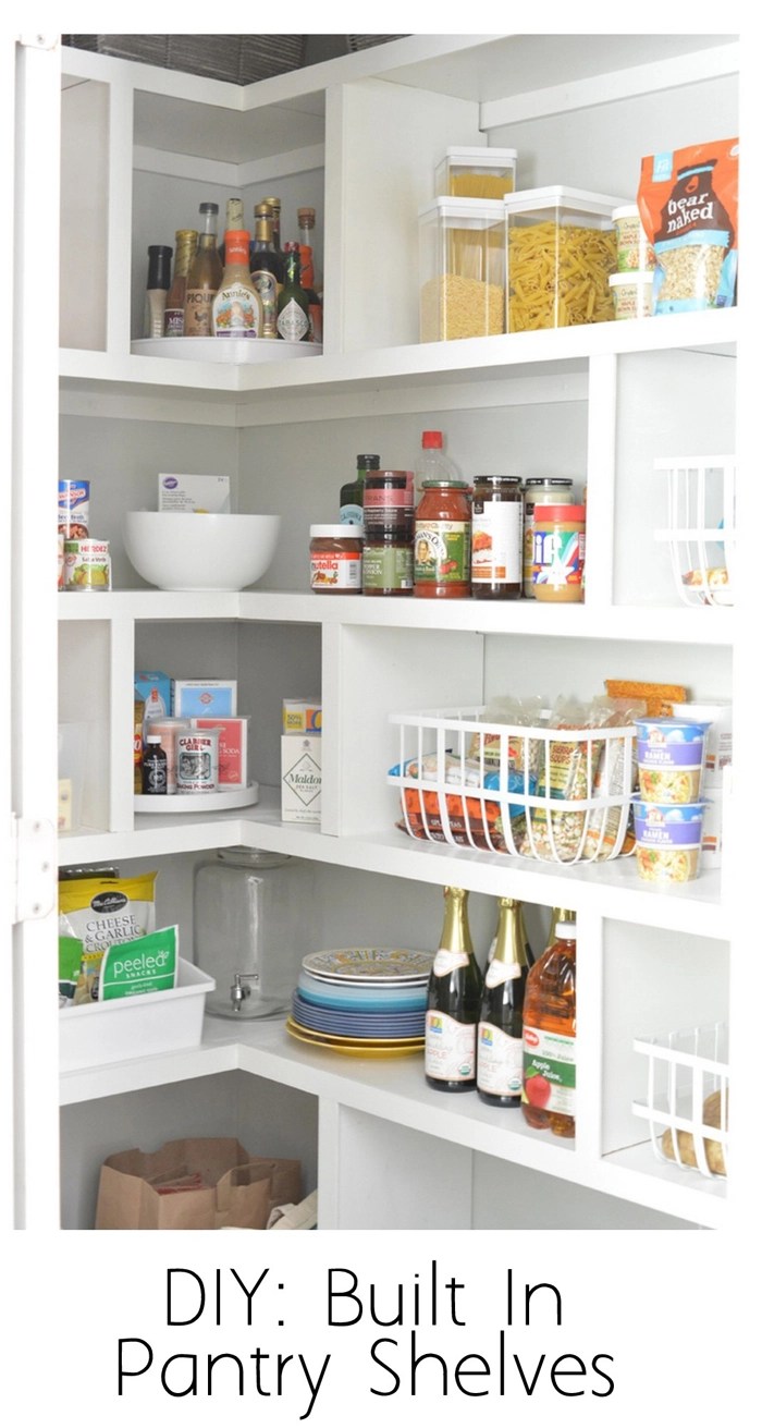25 DIY Pantry Shelves Ideas for Your Home