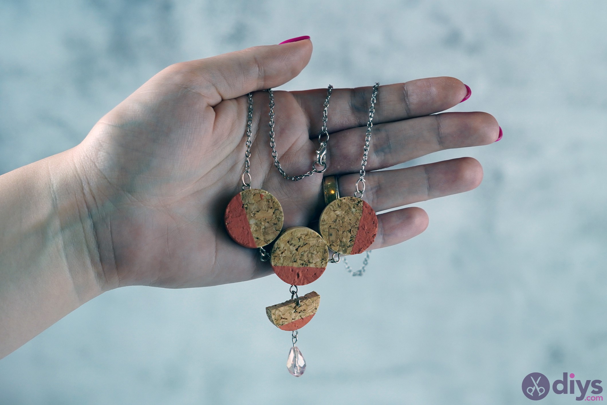 DIY Wine Cork Necklace How to Make a Beautiful Necklace