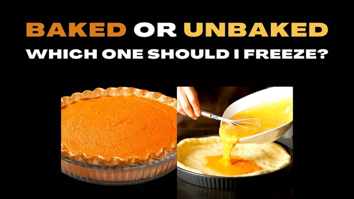 Can you freeze pumpkin pie? How to Freeze, store and reheat.