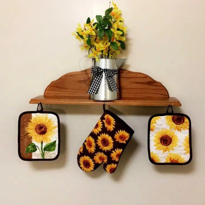 20 DIY Sunflower Kitchen Decor Ideas DIY to Make